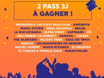 🎉🔥 JEU CONCOURS – 2 PASS 3 JOURS pour le festival Les Petites Folies À GAGNER ! 🔥🎉
Tentez de gagner 2 pass 3 jours pour le festival Les Petites Folies ce...