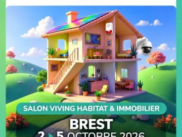 Le @salonviving revient du 2 au 5 octobre 2026 au Parc des Expositions @brest_expo à Penfeld ! Nous serions ravis de vous accueillir sur notre stand C21 📍...